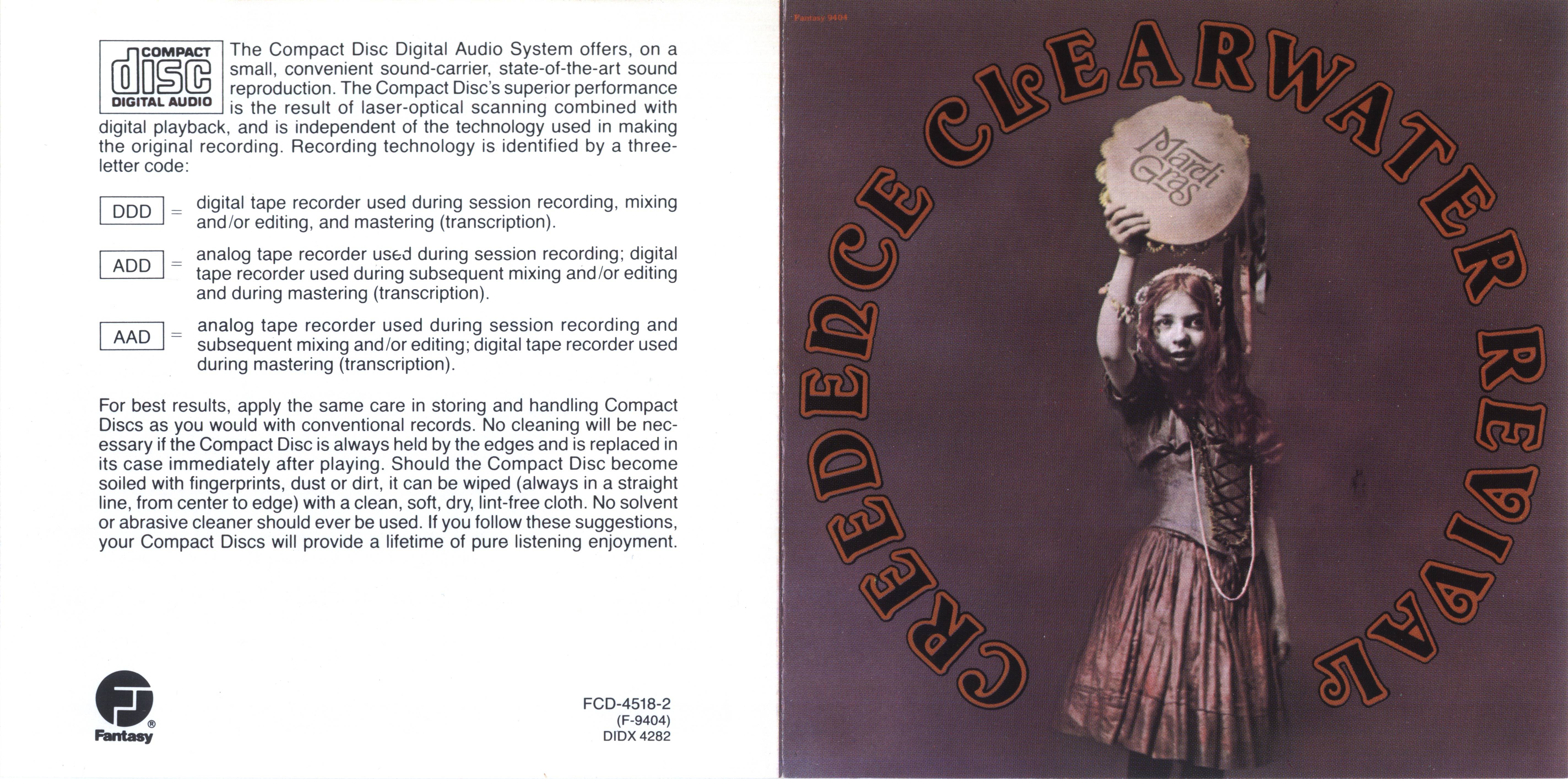 Creedence Clearwater Revival Mardi Gras [vkandin Us]